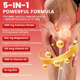 Jabsah Calcium Citrate Gummies with Vitamin D3 and K2