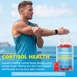 Jabsah Cortisol Supplements with a measuring spoon