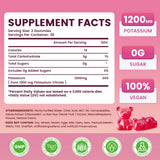 Jabsah Potassium Citrate Gummies bottle with label