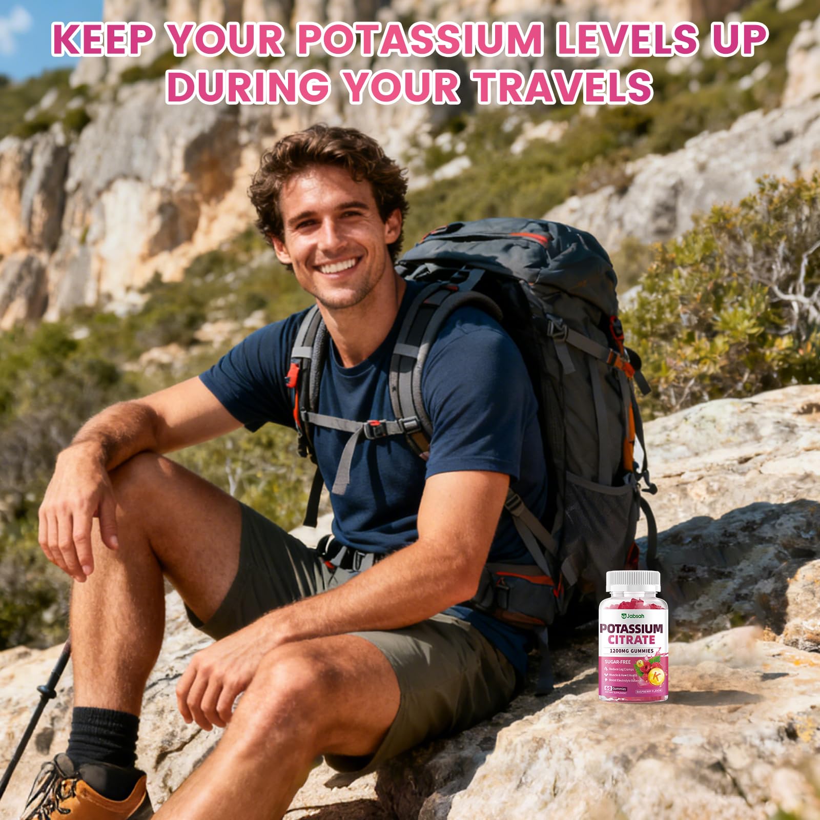 Jabsah Potassium Citrate Gummies ingredients list