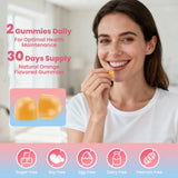 Jabsah Probiotic Gummies bottle with a natural setting