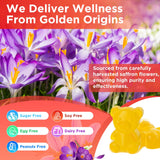 Jabsah Saffron Gummies with vitamins B6, B12, D3, and zinc
