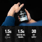 Jacked Factory Creatine HCL + HMB 1500mg Capsules side view
