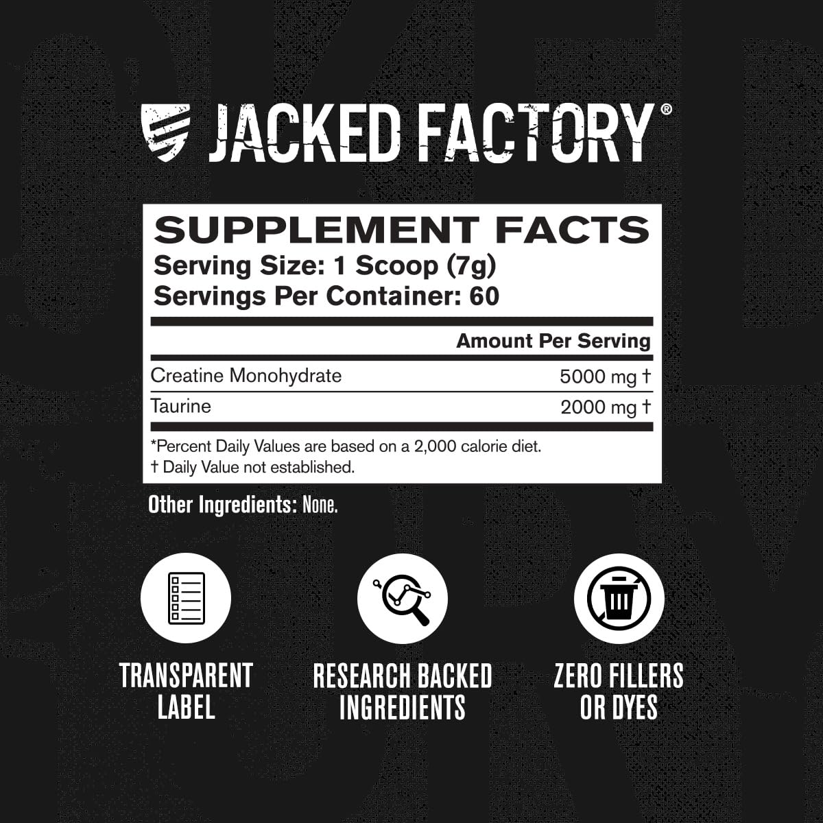 Jacked Factory Creatine Monohydrate mixed in a shaker