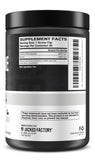 Jacked Factory Creatine Monohydrate on a gym bench