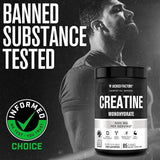 Jacked Factory Creatine Monohydrate Powder scoop showing 5000mg
