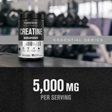 Jacked Factory Creatine Monohydrate Powder side view