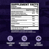 Jacked Factory Lean PM Max bottle with a measuring spoon