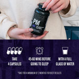 Jacked Factory Lean PM Max nutritional information label