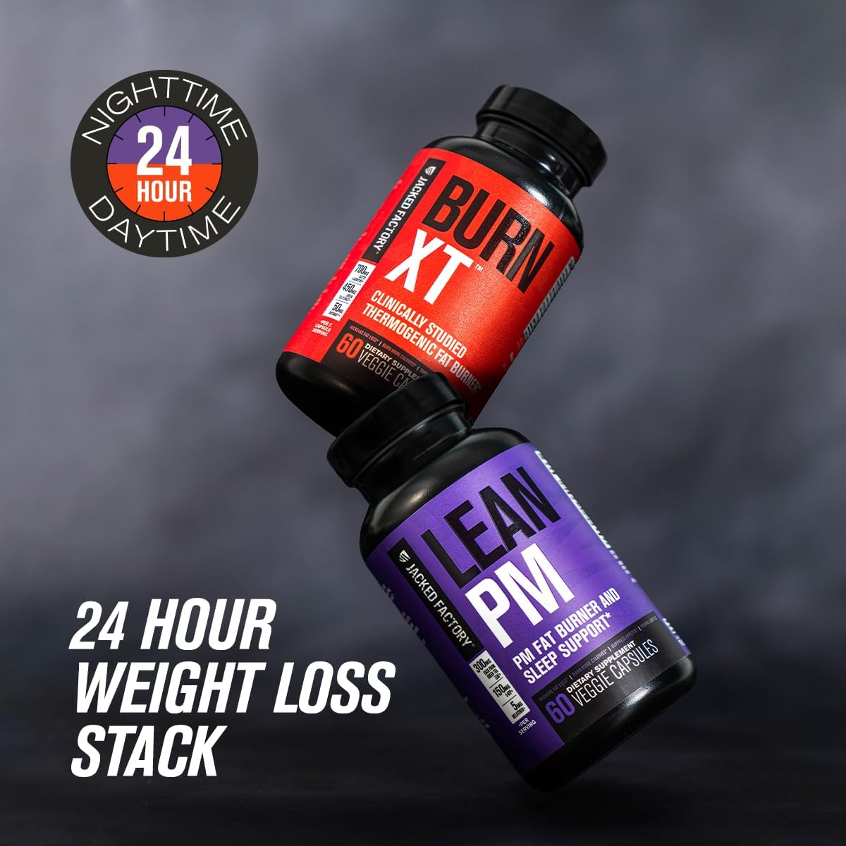 Jacked Factory Lean PM Stimulant-Free Fat Burner ingredients list