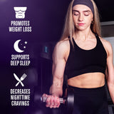 Jacked Factory Lean PM Stimulant-Free Fat Burner side view