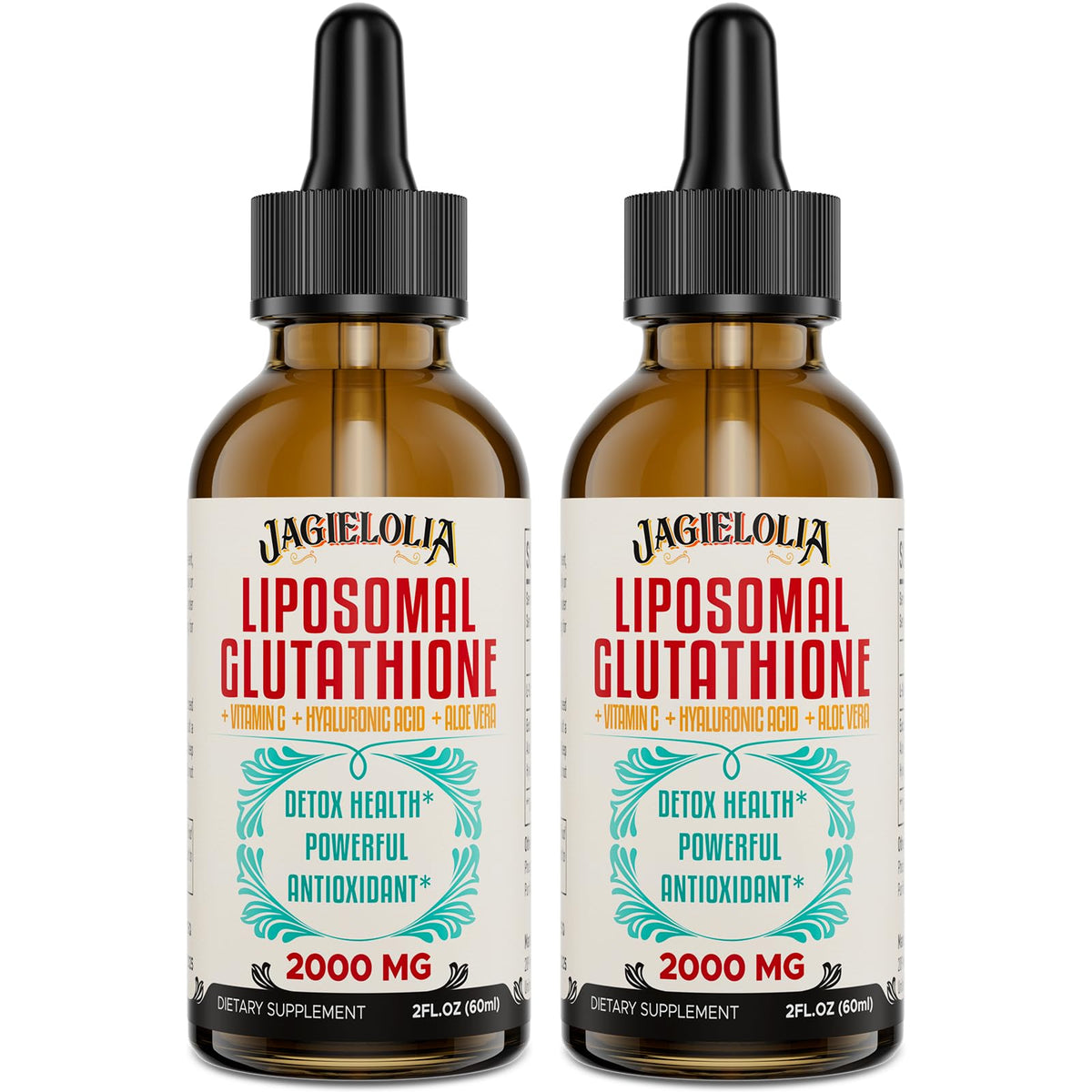 Jagielolia Liposomal Glutathione Liquid bottle front view
