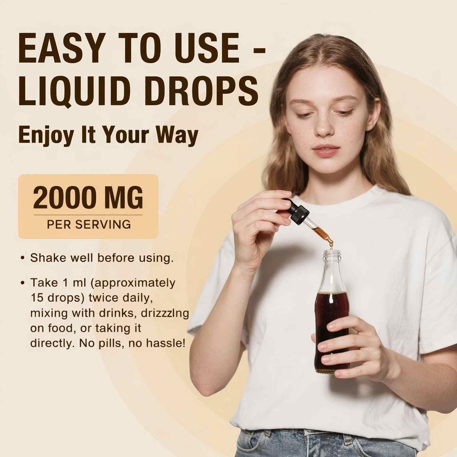 Jagielolia Liposomal Glutathione Liquid with measuring spoon