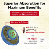 Jagielolia Liposomal Glutathione Supplement ingredients list