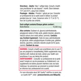 Jamieson Laboratories Biotin 10,000 mcg softgel with dosage details