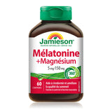 Jamieson Laboratories Melatonin with Magnesium 60 Tablets side view