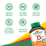 Jamieson Laboratories Vitamin D3 Chewables with chocolate flavour
