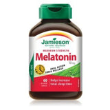 Jamieson Melatonin 10 mg Timed Release 60 capsules front view