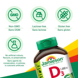 Jamieson Vitamin D3 1000 IU supplement ingredients list