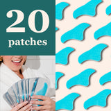 JANE VINE Cooling Collagen Wrinkle Patches individual patch close-up