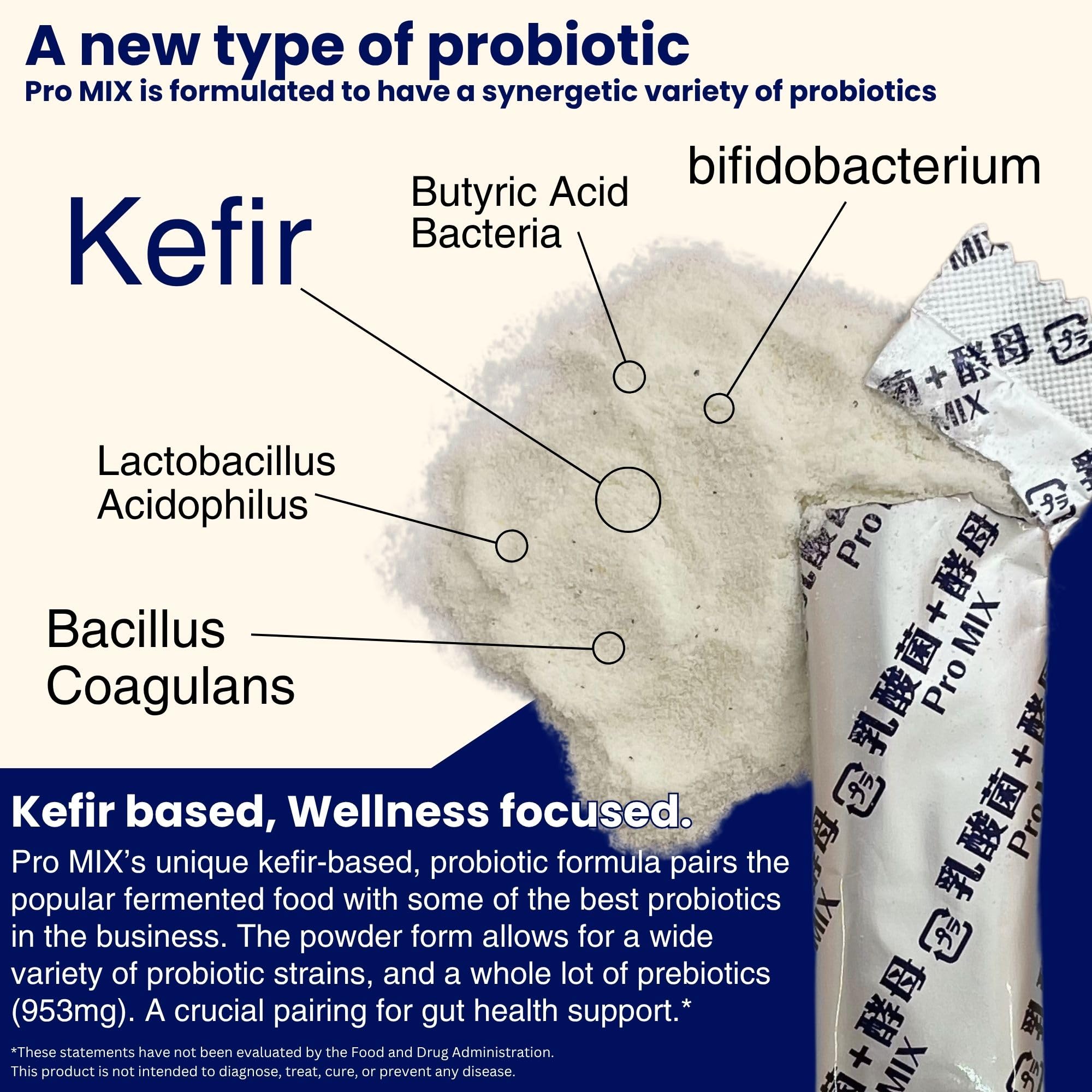 Japan f Labo Pro MIX Probiotic Supplement sachet close-up