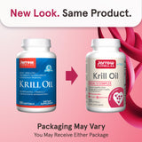 Jarrow Formulas Antarctic Krill Oil 1200mg softgels side view