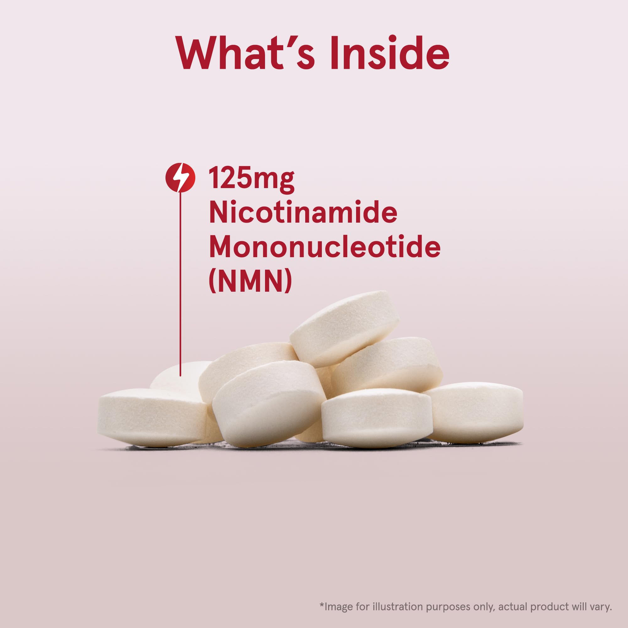 Jarrow Formulas B-Complex Nicotinamide Mononucleotide 41g side view