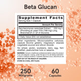 Jarrow Formulas Beta Glucan Capsules with measuring spoon