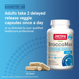 Jarrow Formulas BroccoMax Capsules on a kitchen counter