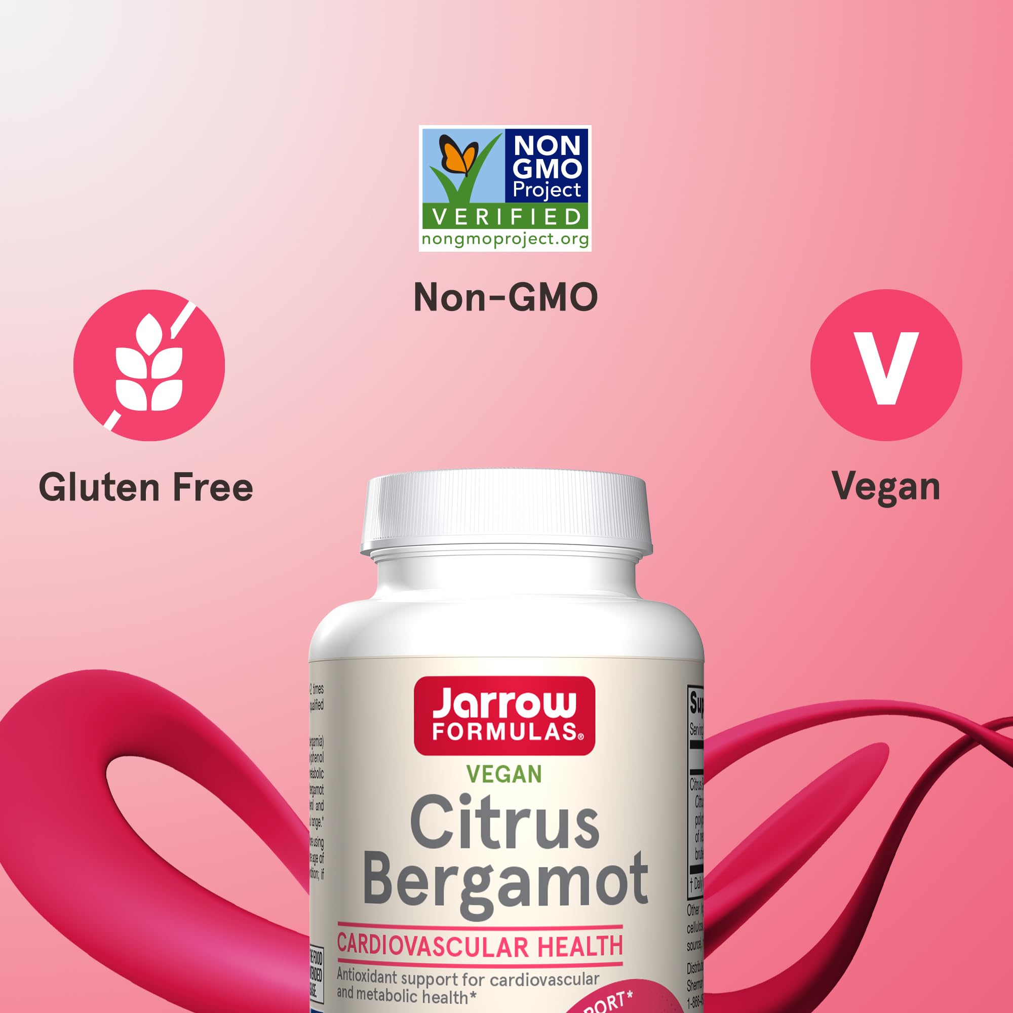 Jarrow Formulas Citrus Bergamot Supplement 500mg packaging