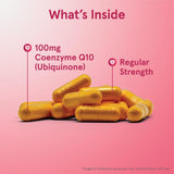 Jarrow Formulas Co-Q10 100mg capsules packaging