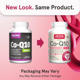 Jarrow Formulas Co-Q10 100mg capsules side view
