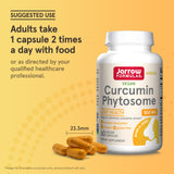 Jarrow Formulas Curcumin Phytosome 500mg supplement on wooden table