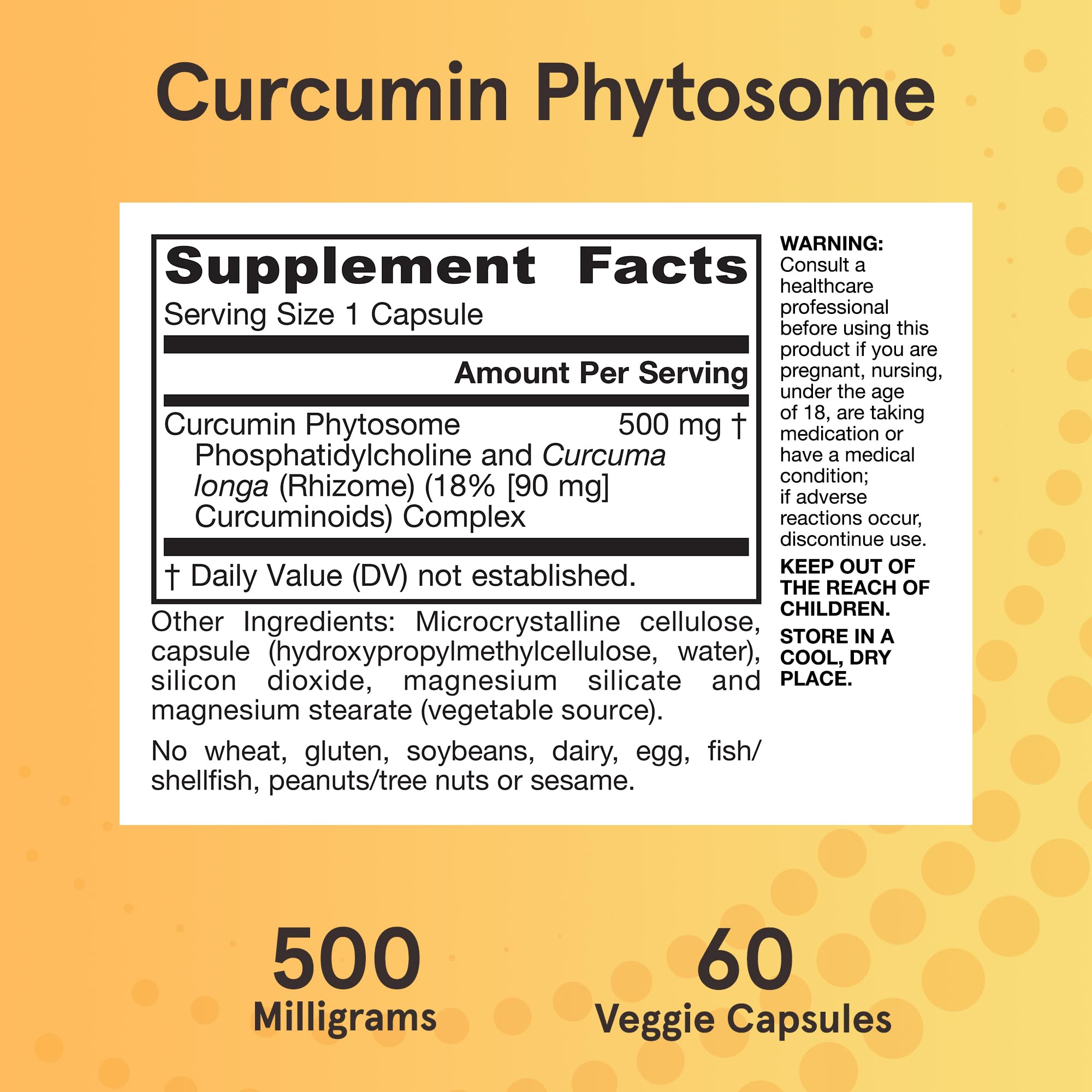 Jarrow Formulas Curcumin Phytosome 500mg supplement with measuring spoon