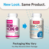 Jarrow Formulas DIM Plus CDG Supplement side view showing capsule details