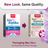 Jarrow Formulas Fem-Dophilus Probiotics 30 Capsules side view