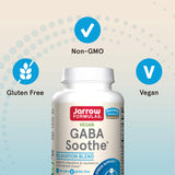 Jarrow Formulas GABA Soothe capsule in hand