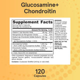 Jarrow Formulas Glucosamine + Chondroitin 331g capsules opened bottle
