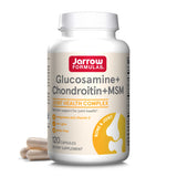 Jarrow Formulas Glucosamine + Chondroitin + MSM supplement front view