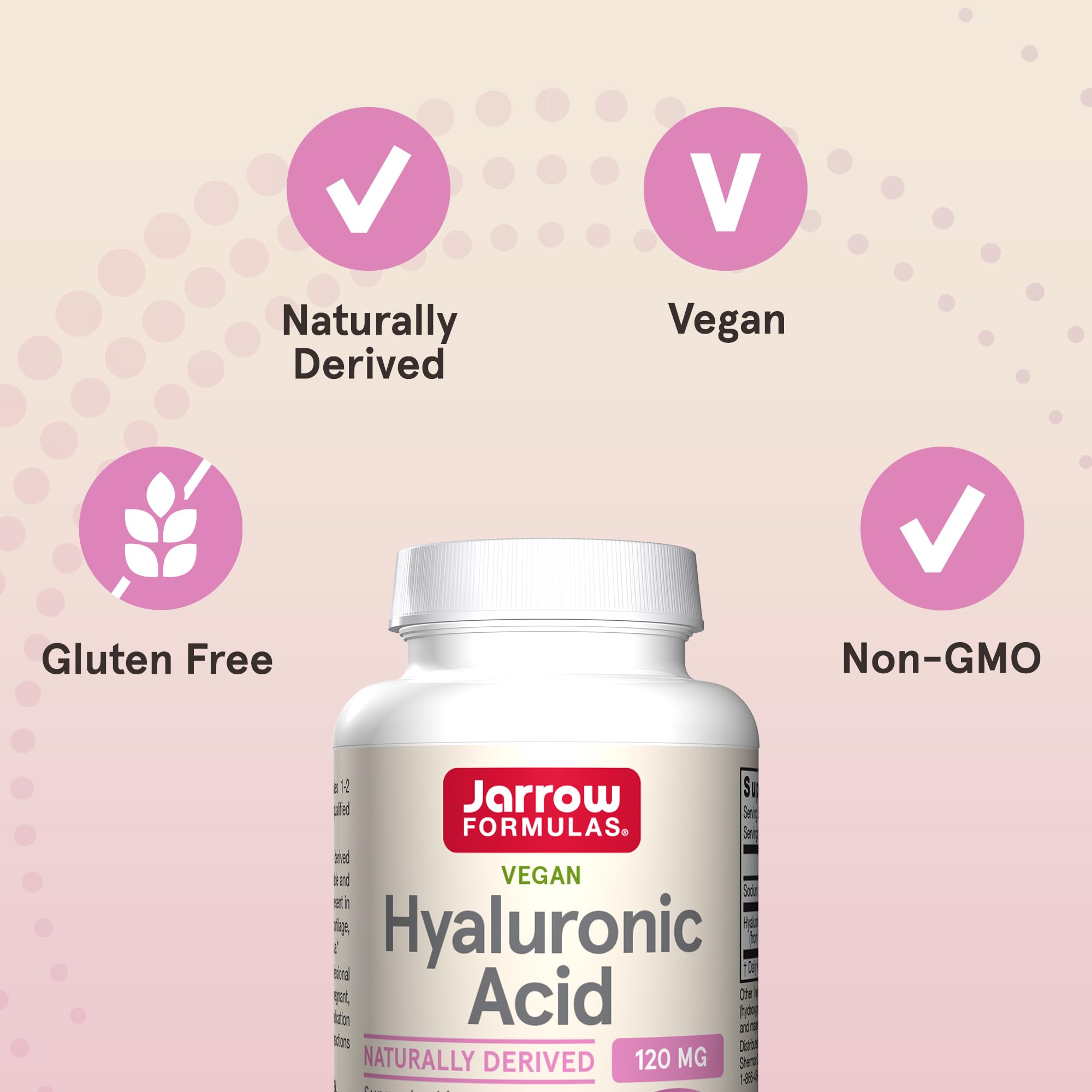 Jarrow Formulas Hyaluronic Acid Supplement ingredients list