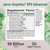 Jarrow Formulas Jarro-Dophilus EPS Advanced Probiotic 30 Capsules opened bottle