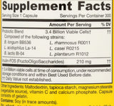 Jarrow Formulas Jarro-Dophilus + FOS capsules close-up
