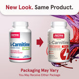 Jarrow Formulas L-Carnitine bottle side view