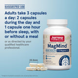 Jarrow Formulas MagMind Magnesium L-Threonate capsules in hand