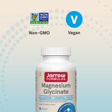 Jarrow Formulas Magnesium Glycinate 360mg label details