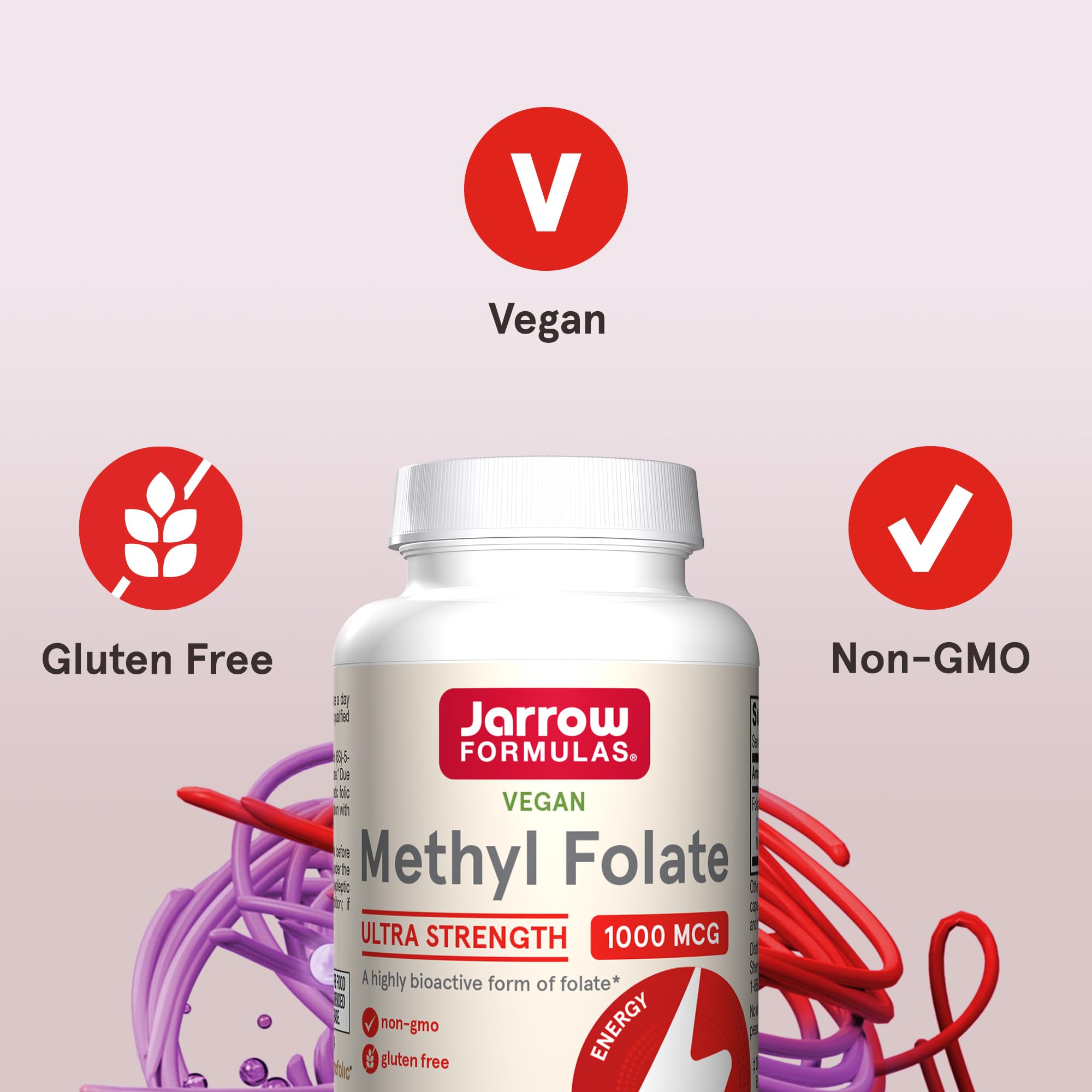 Jarrow Formulas Methyl Folate 1000 mcg capsule ingredients list