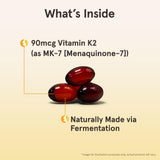 Jarrow Formulas MK-7 Vitamin K2 softgel close-up