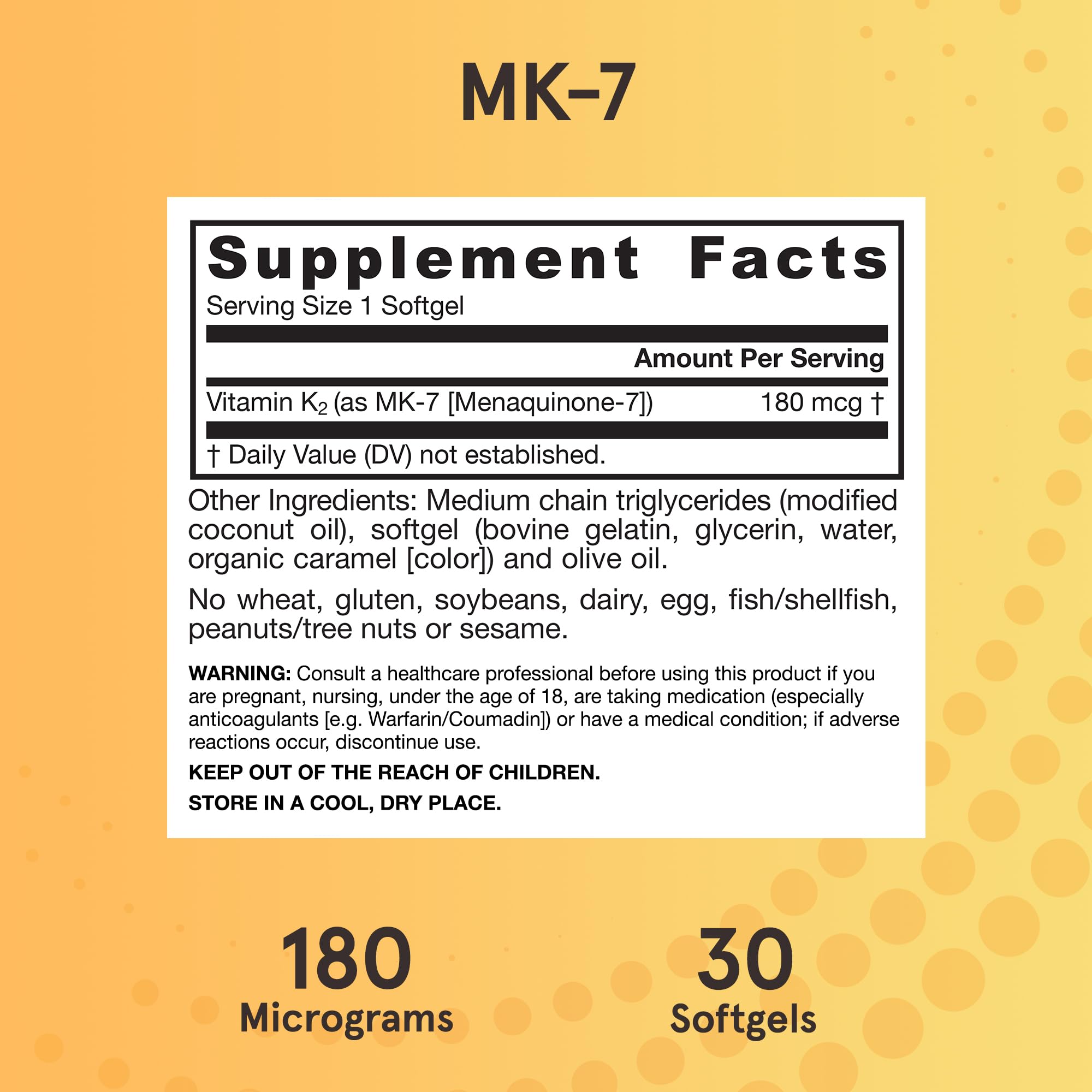 Jarrow Formulas MK-7 Vitamin K2 softgel with measuring spoon