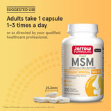Jarrow Formulas MSM 1000 mg Capsules in a kitchen setting