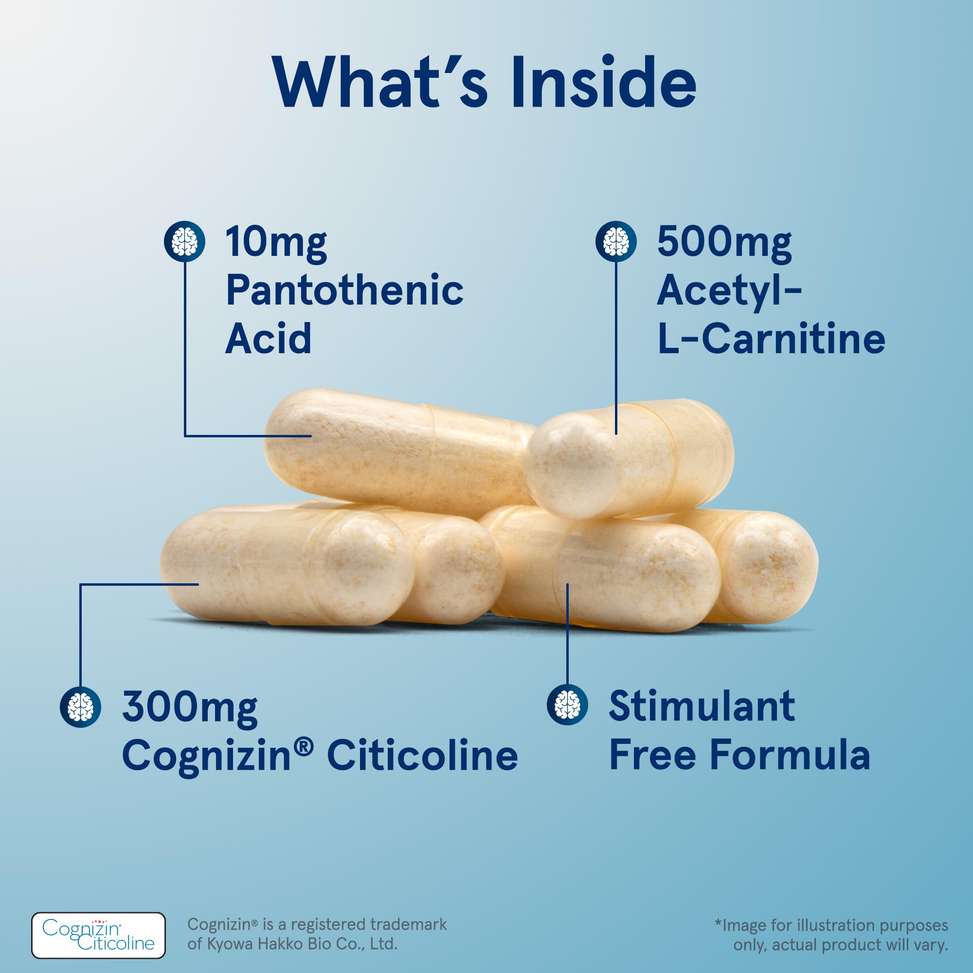 Jarrow Formulas Neuro Optimizer Capsules bottle side view